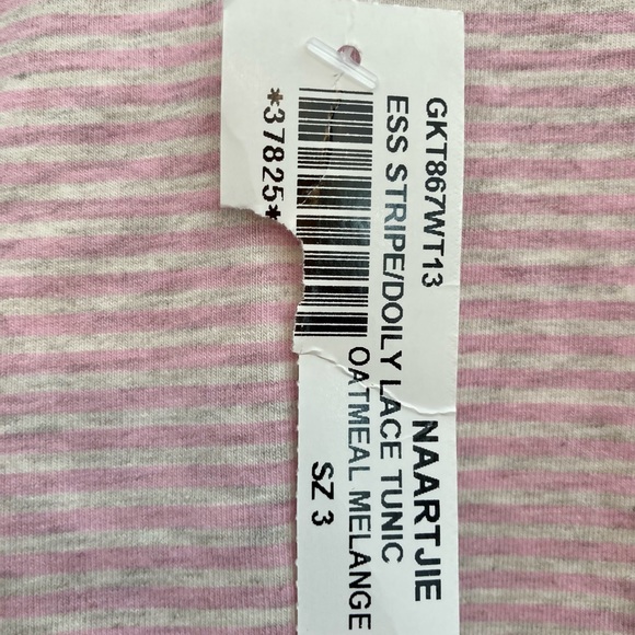 Naartjie 3 Years Tunic - Oatmeal Pink - Picture 4 of 4